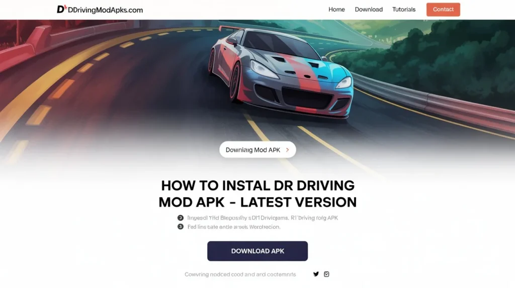 How to install Dr Driving Mod APK's latest version