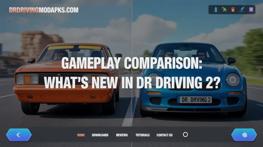 Gameplay Comparison: What's New in Dr Driving 2?